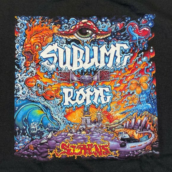 Sublime With Rome Sirens 2015 Tour Tee - L - Picture 2 of 5